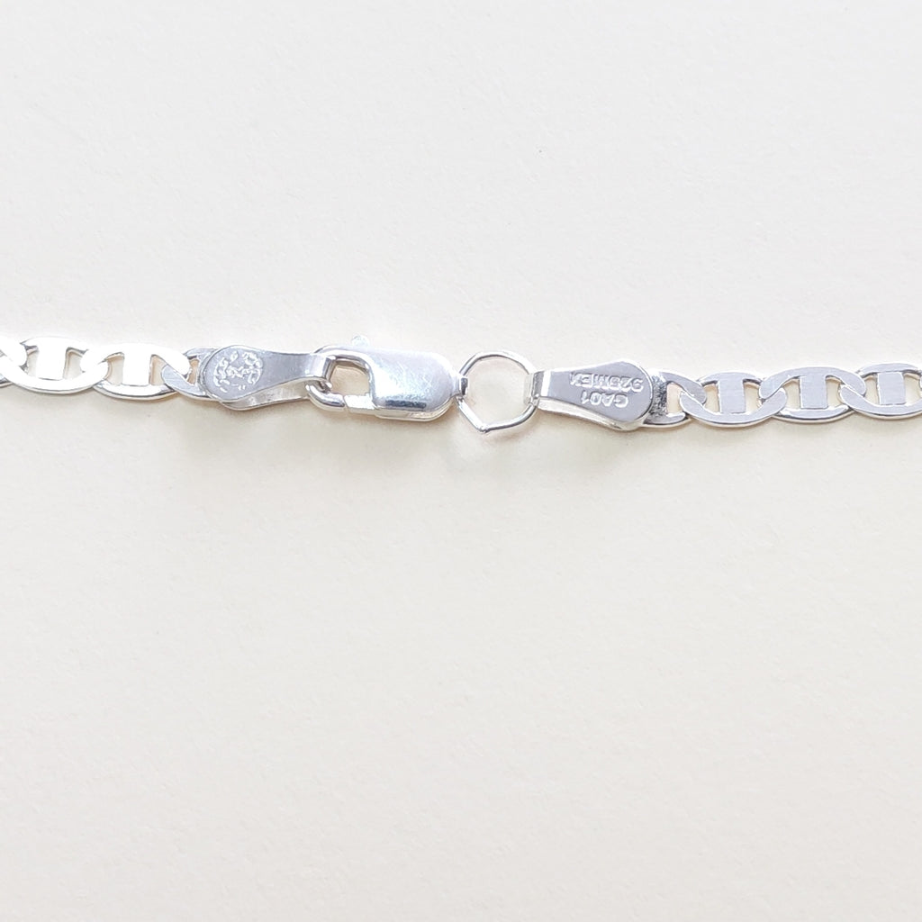 CADENA TEJIDO GUCHI PLATA .925 60 CM 10.2 GR (NUEVO)
