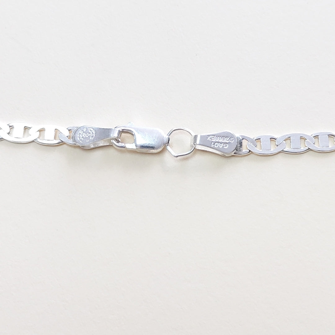 CADENA TEJIDO GUCHI PLATA .925 60 CM 10.2 GR (NUEVO)