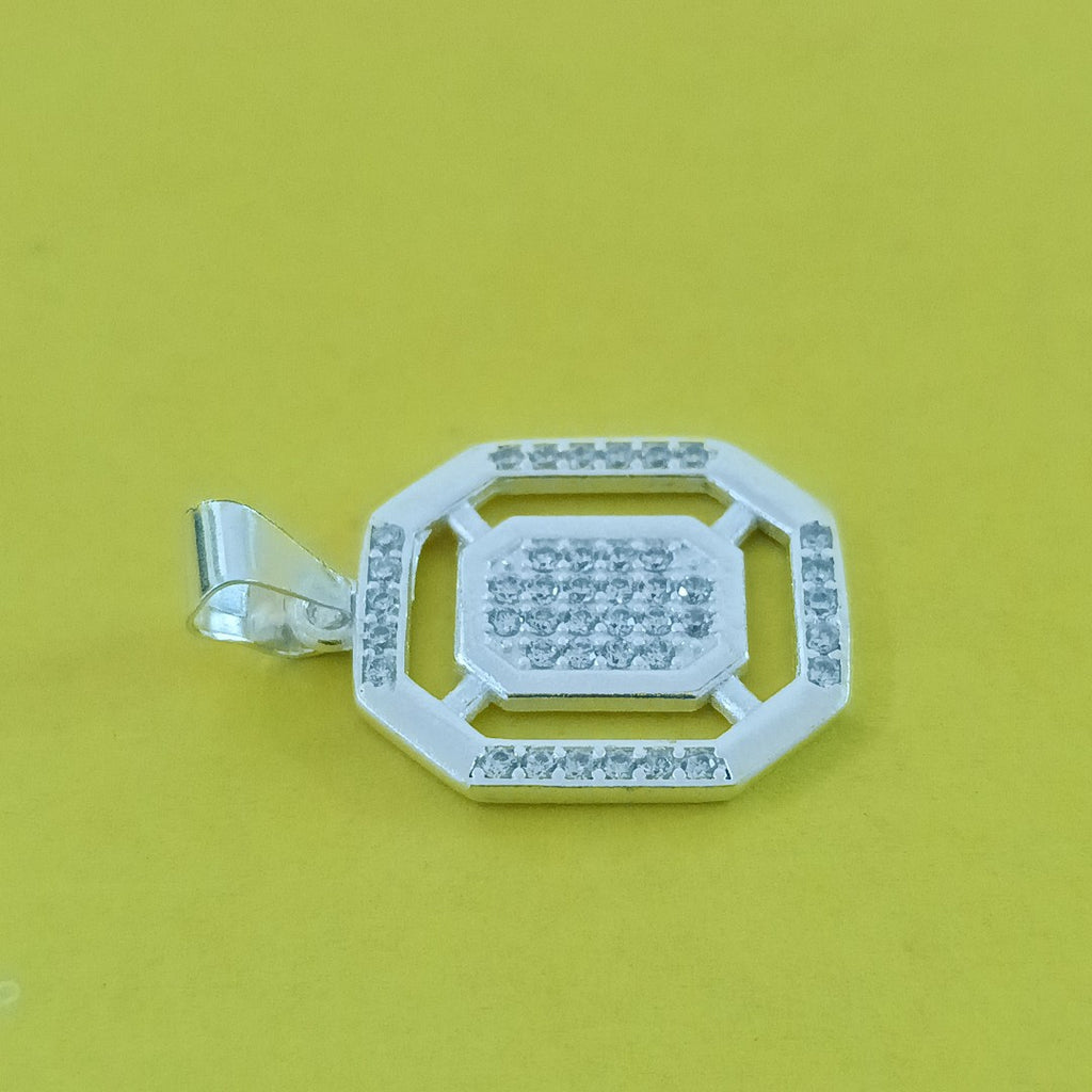DIJE C/CIRCONIAS PLATA .925 3.4 GR (NUEVO)