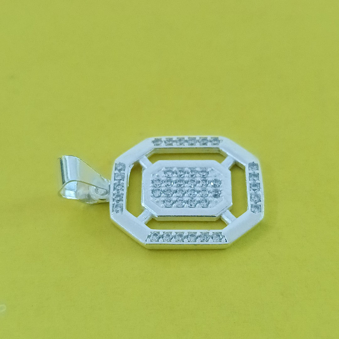 DIJE C/CIRCONIAS PLATA .925 3.4 GR (NUEVO)