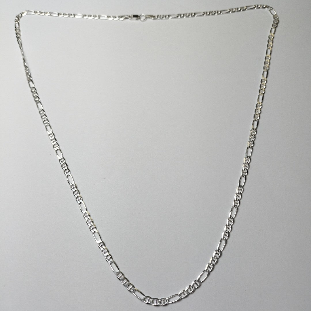 CADENA TEJIDO 3X1 PLATA .925 60 CM 8.1 GR (NUEVO)