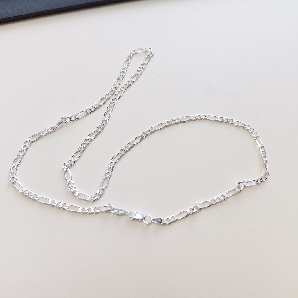 CADENA TEJIDO 3X1 PLATA .925 50 CM 7 GR (NUEVO)