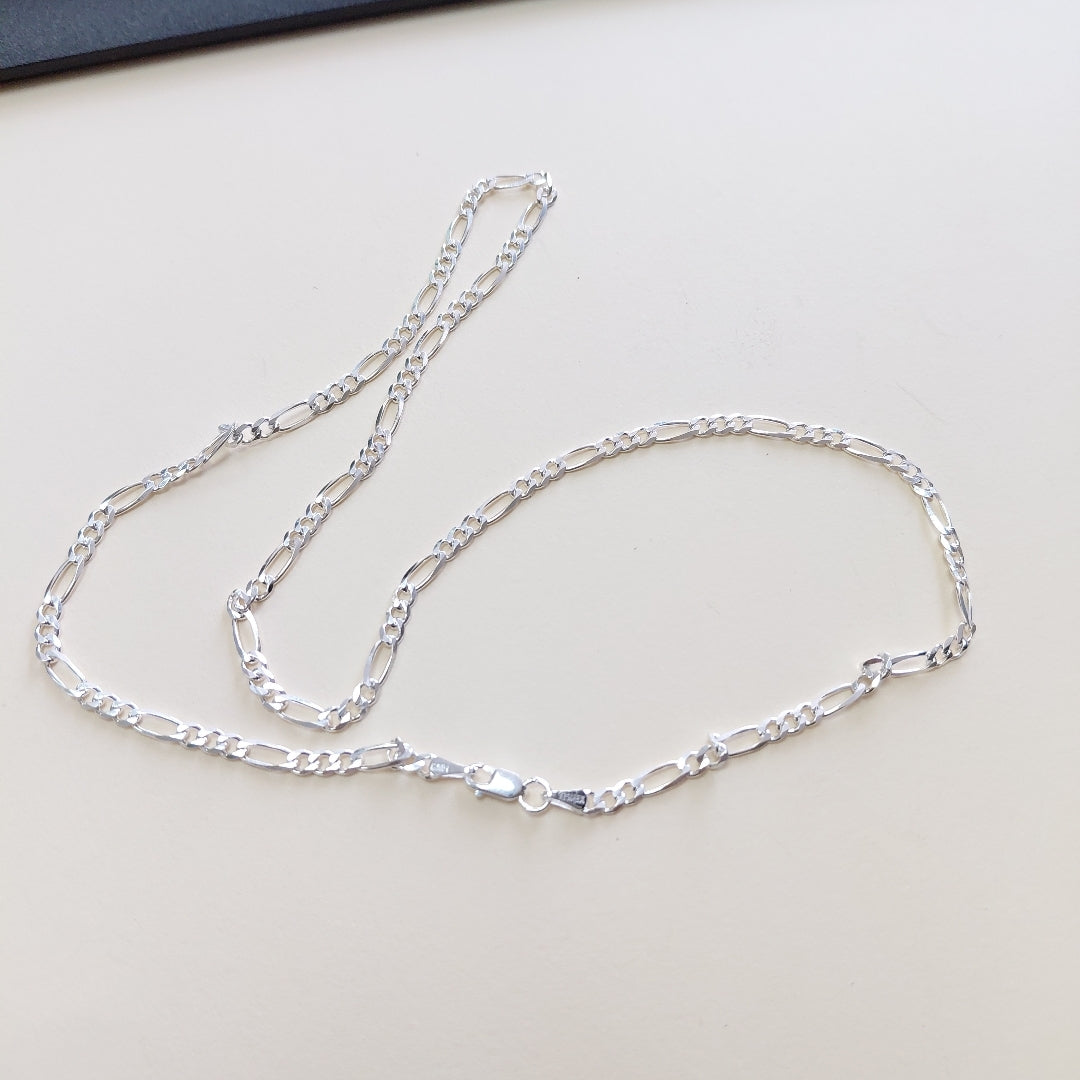 CADENA TEJIDO 3X1 PLATA .925 50 CM 7 GR (NUEVO)