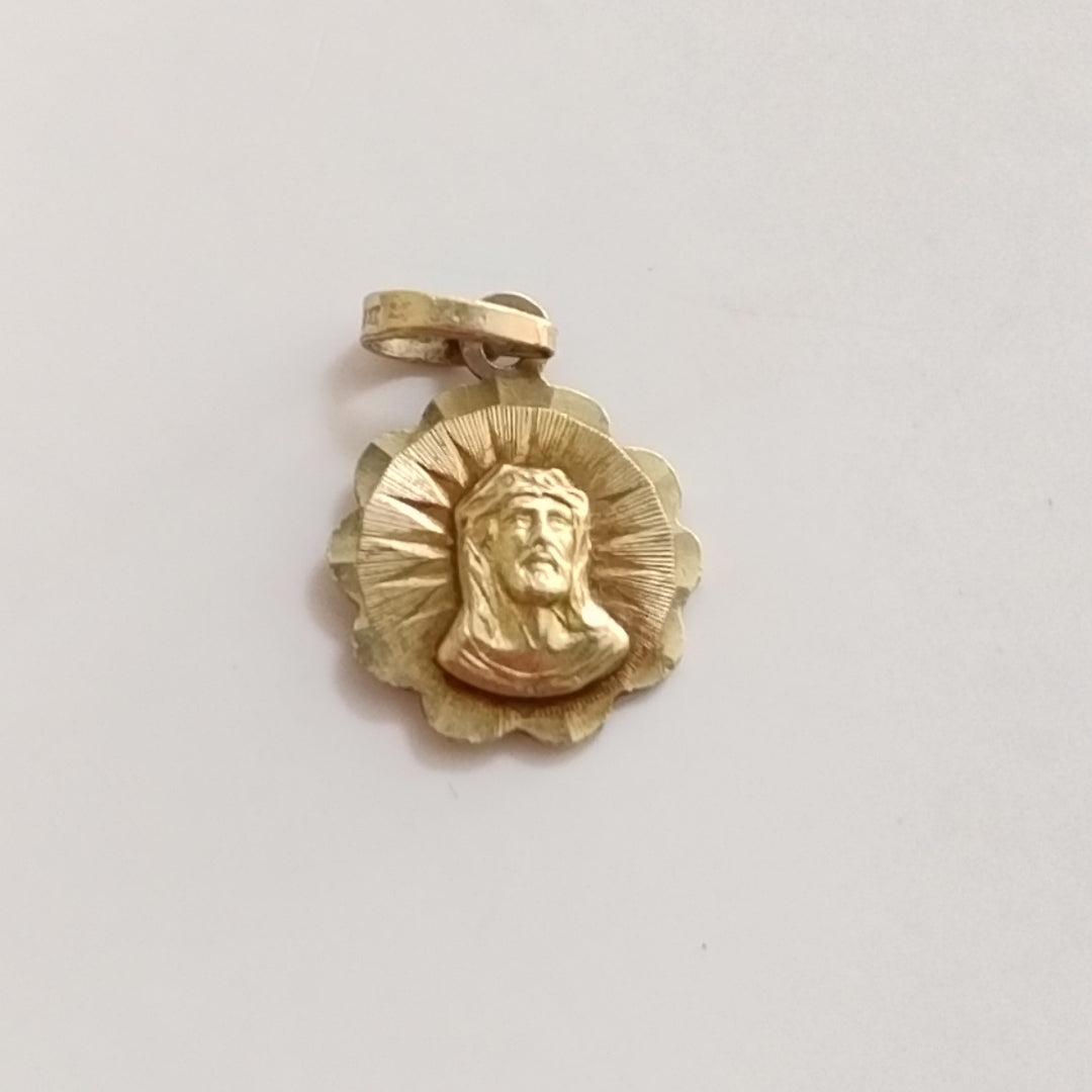 MEDALLA RELIGIOSA ORO 10 K 0,90 GRMS (SEMINUEVO)