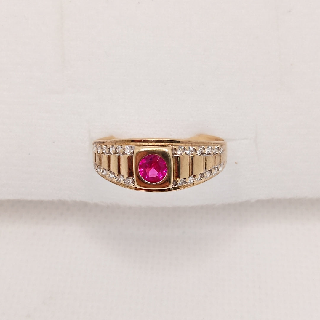 ANILLO ORO 10 K 2,50 GRMS (SEMINUEVO)