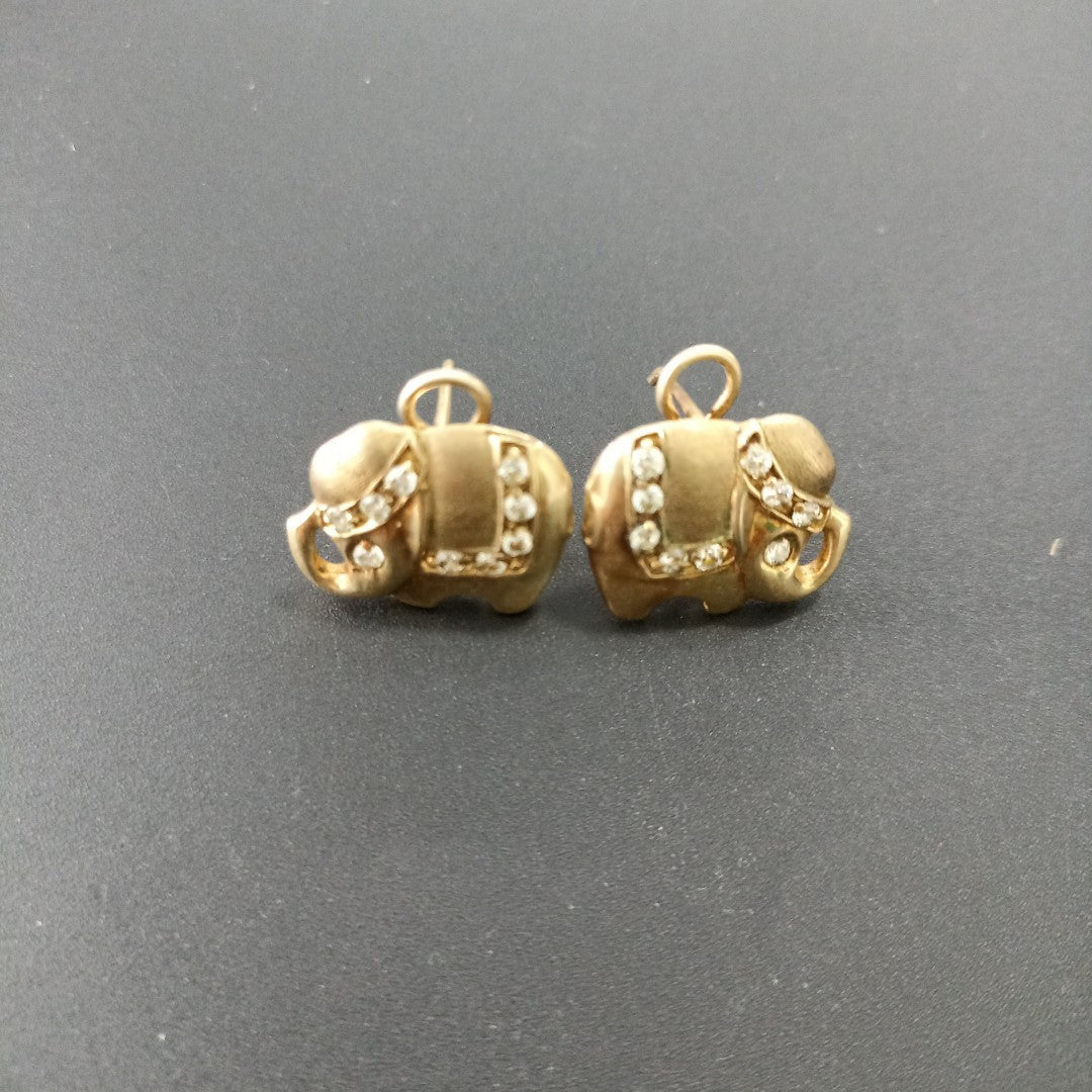 ARETES PAR ORO 10 K 5 GRMS (SEMINUEVO)