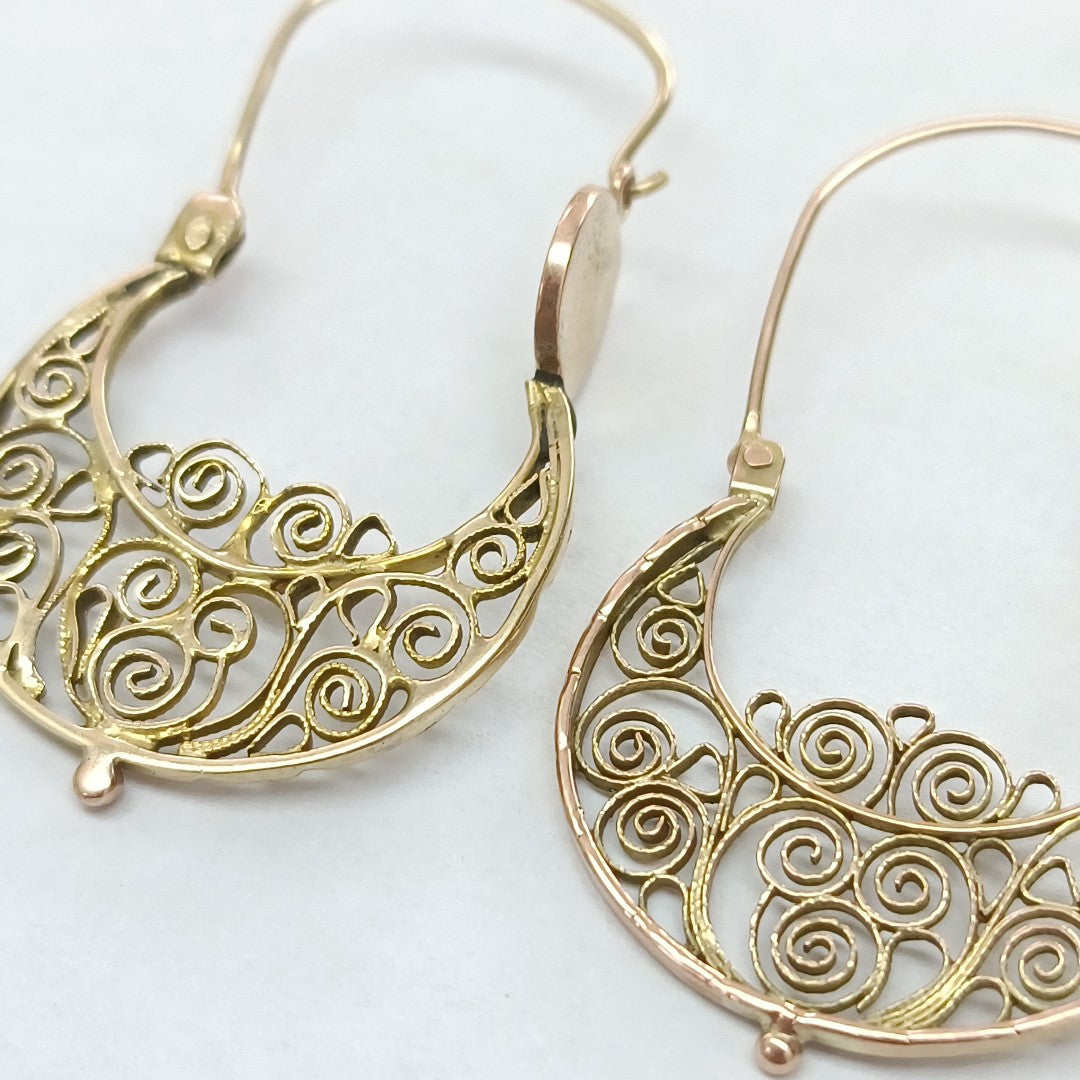 ARETES PAR ORO 8 K 3,80 GRMS (SEMINUEVO)