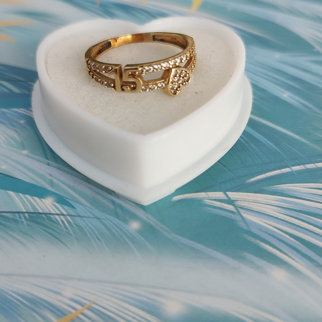 ANILLO ORO 14 K 2.2 GRMS (SEMINUEVO)