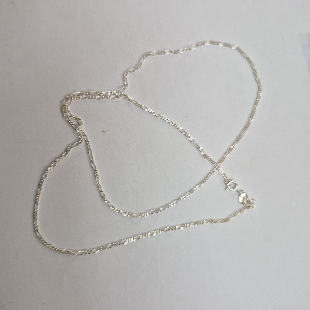 CADENA TEJIDO 3X1 PLATA .925 55 CM 2.4 GR (NUEVO)