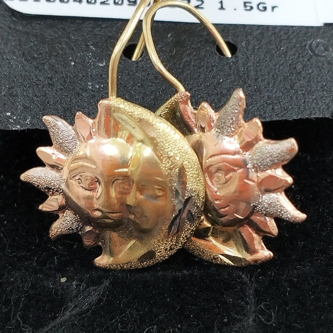 ARETES PAR ORO 10 K 1.5 GRMS (SEMINUEVO)