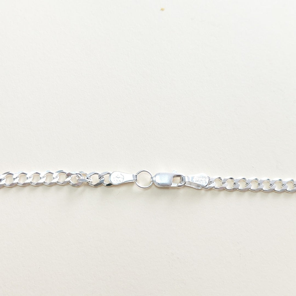 CADENA TEJIDO BARBADO PLATA .925 60 CM 12.9 GR (NUEVO)