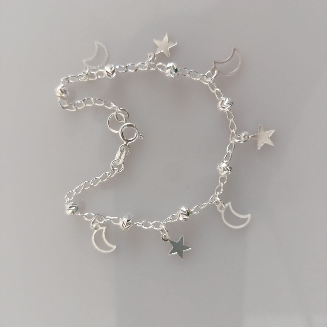 PULSERA TEJIDO TEJIDO ESPECIAL PLATA .925 18 CM 3.1 GR (NUEVO)