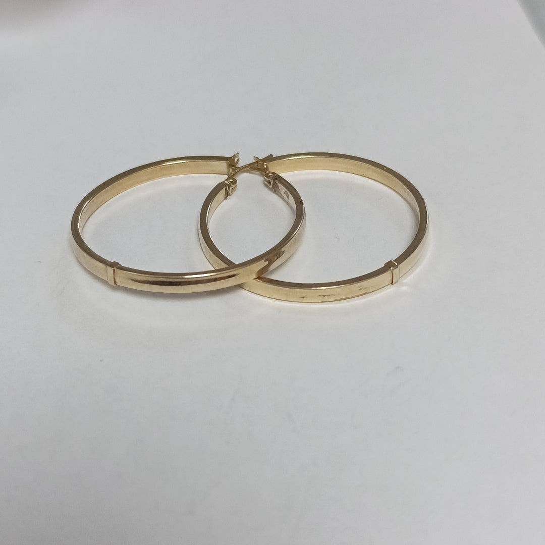 ARRACADAS PAR ORO 10 K 3 GRMS (SEMINUEVO)
