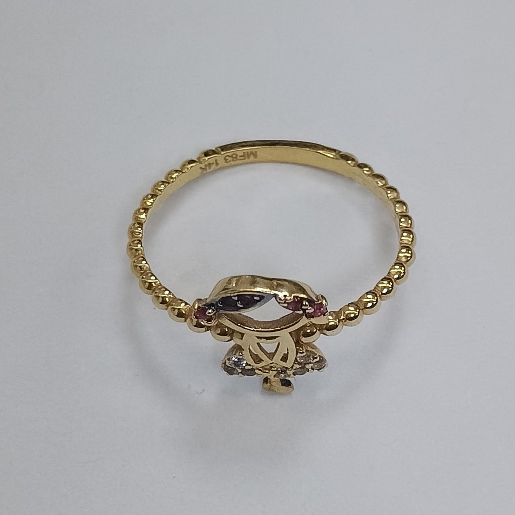 ANILLITO ORO 14 K 1.4 GRMS (SEMINUEVO)