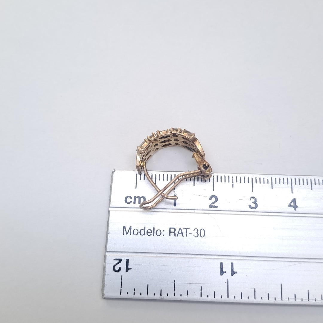 ARETES PAR ORO 10 K 5 GRMS (SEMINUEVO)