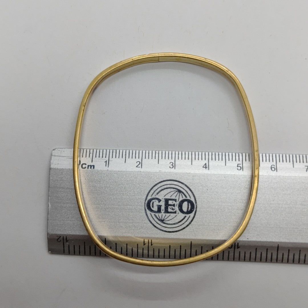 PULSERA RIGIDA ORO 10 K 4.4 GRMS (SEMINUEVO)