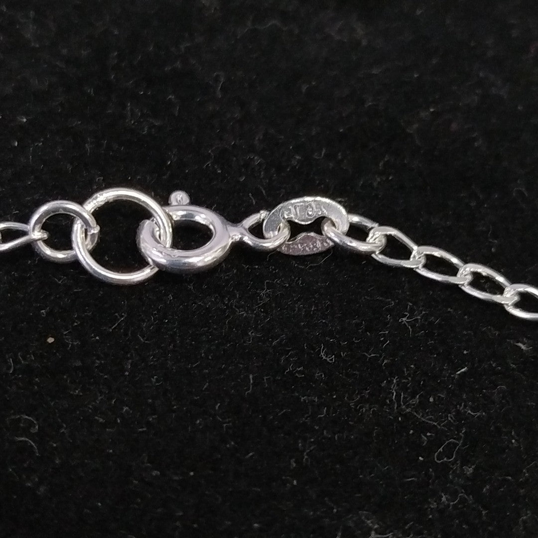 PULSERA TEJIDO ESPECIAL PLATA .925 18 CM 3.2 GR (NUEVO)
