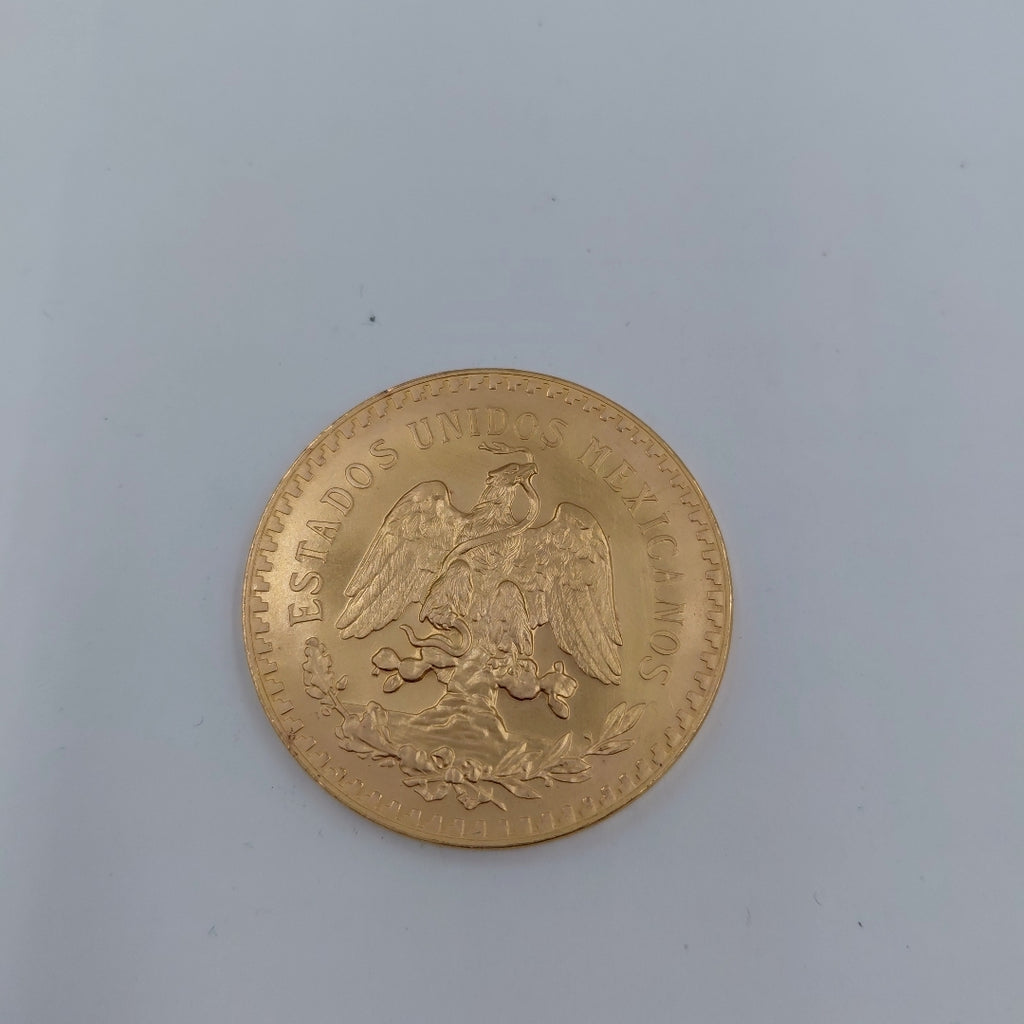 K1 41.6 GRMS 21 K IDENTIFICACIÓN MONEDA NOMINATIVA MONEDAS PESOS 50 PESOS (SEMINUEVO)