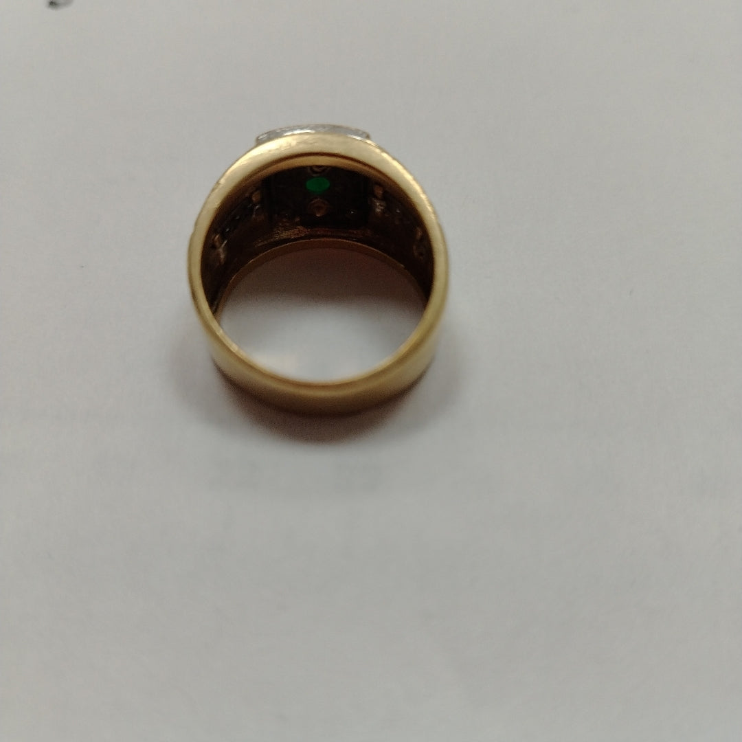 ANILLO ORO 14 K 12 GRMS (SEMINUEVO)