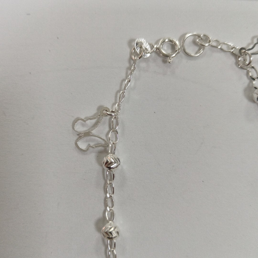 PULSERA TEJIDO ESPECIAL PLATA .925 18 CM 2.8 GR (NUEVO)