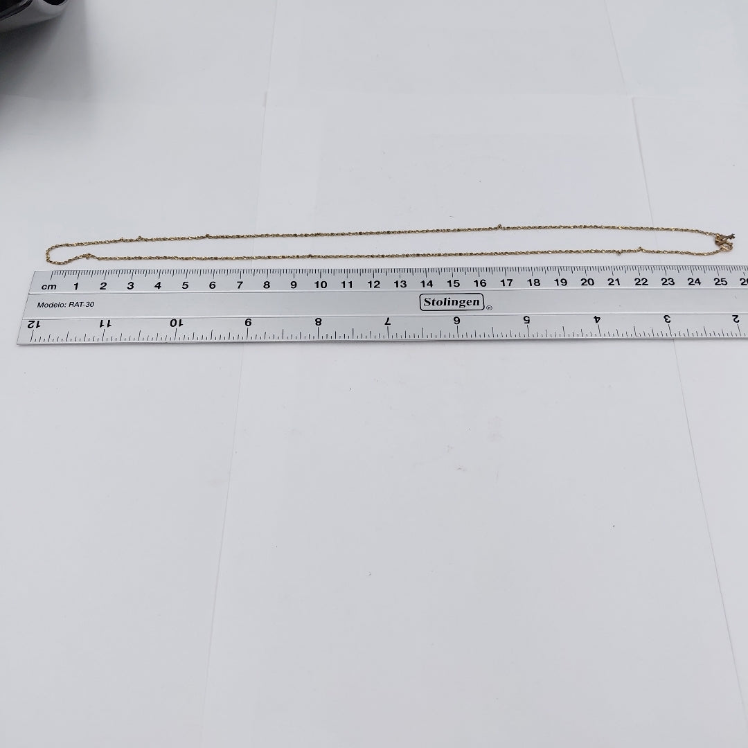 CADENA ORO 10 K 2.3 GRMS (SEMINUEVO)
