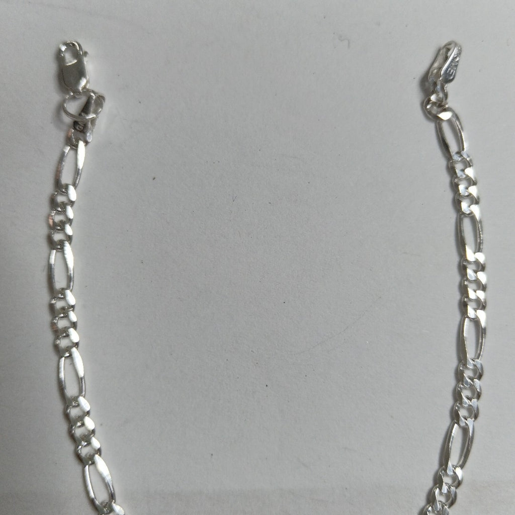 PULSERA TEJIDO 3X1 PLATA .925 18 CM 2.7 GR (NUEVO)