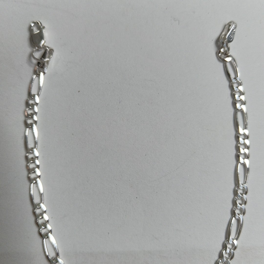 PULSERA TEJIDO 3X1 PLATA .925 18 CM 2.7 GR (NUEVO)
