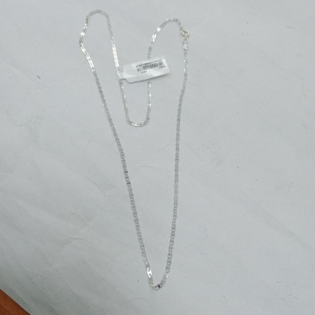 CADENA TEJIDO ESPEJO PLATA .925 60 CM 4.2 GR (NUEVO)