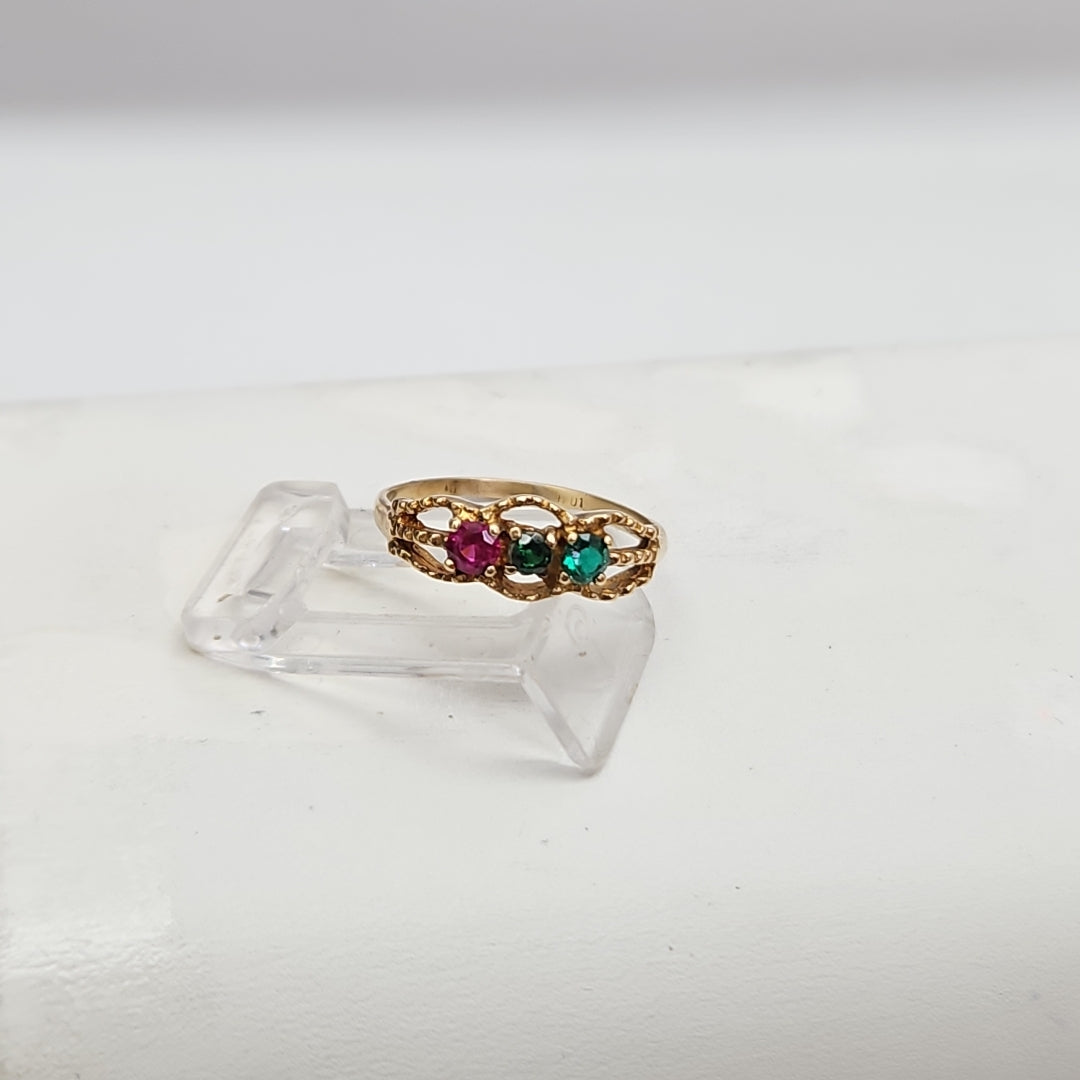 ANILLO ORO 10 K 2,00 GRMS (SEMINUEVO)