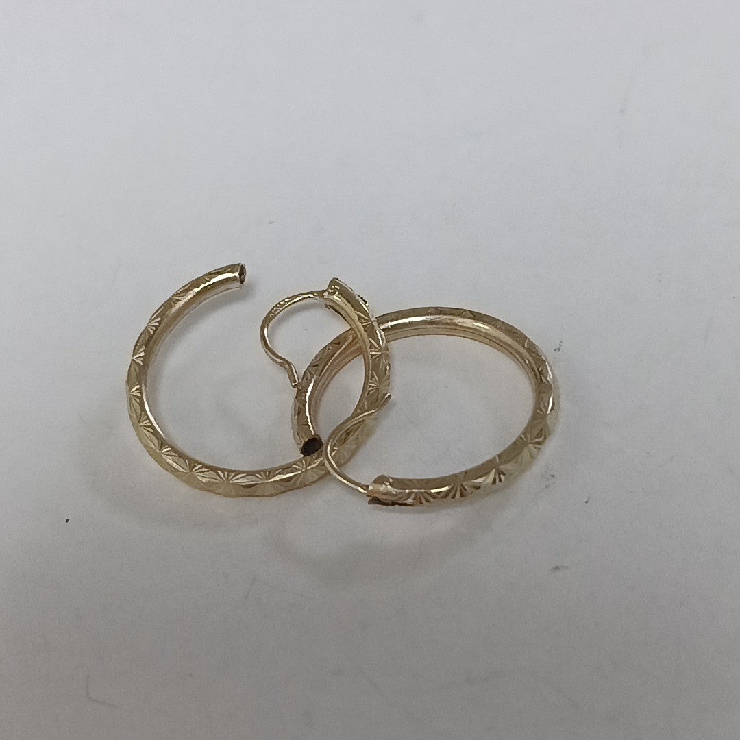 ARRACADAS PAR ORO 10 K 2.3 GRMS (SEMINUEVO)