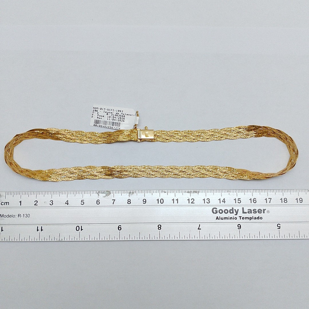 GARGANTILLA ORO 14 K 17 GRMS (SEMINUEVO)