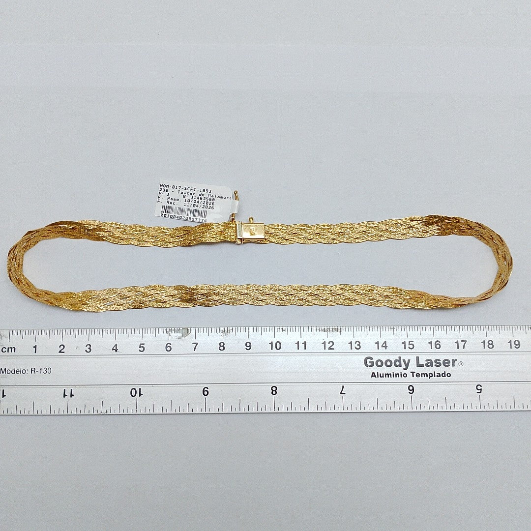 GARGANTILLA ORO 14 K 17 GRMS (SEMINUEVO)