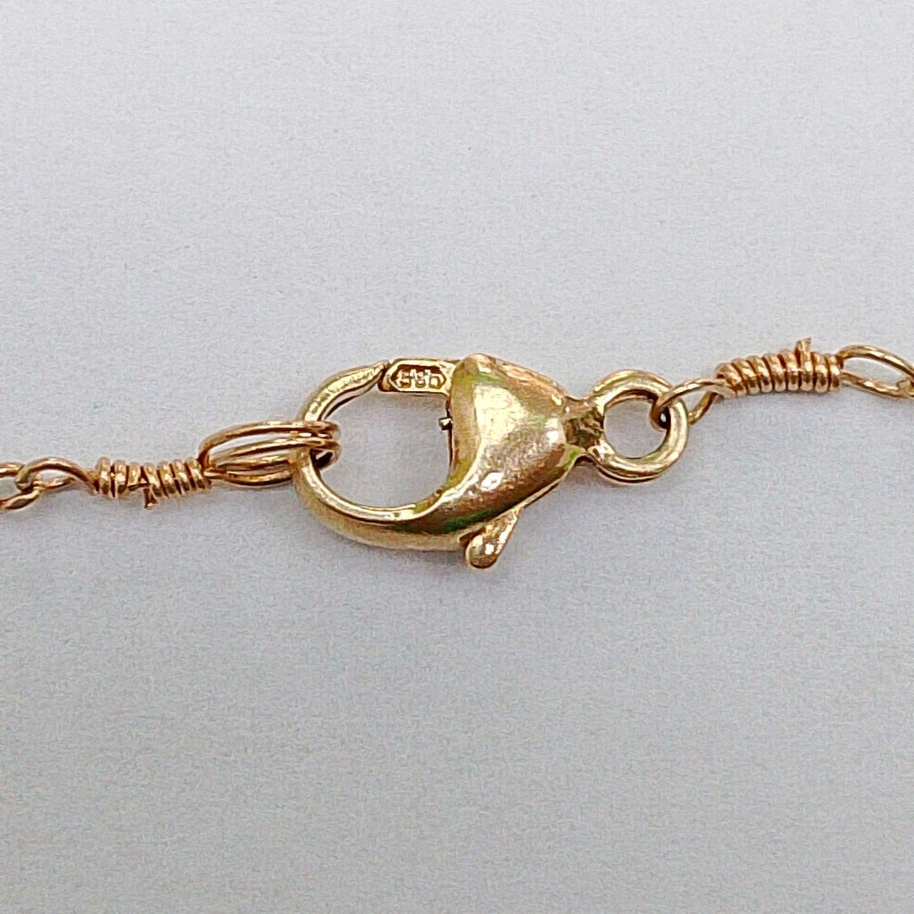 COLLAR ORO 14 K 4.7 GRMS (SEMINUEVO)