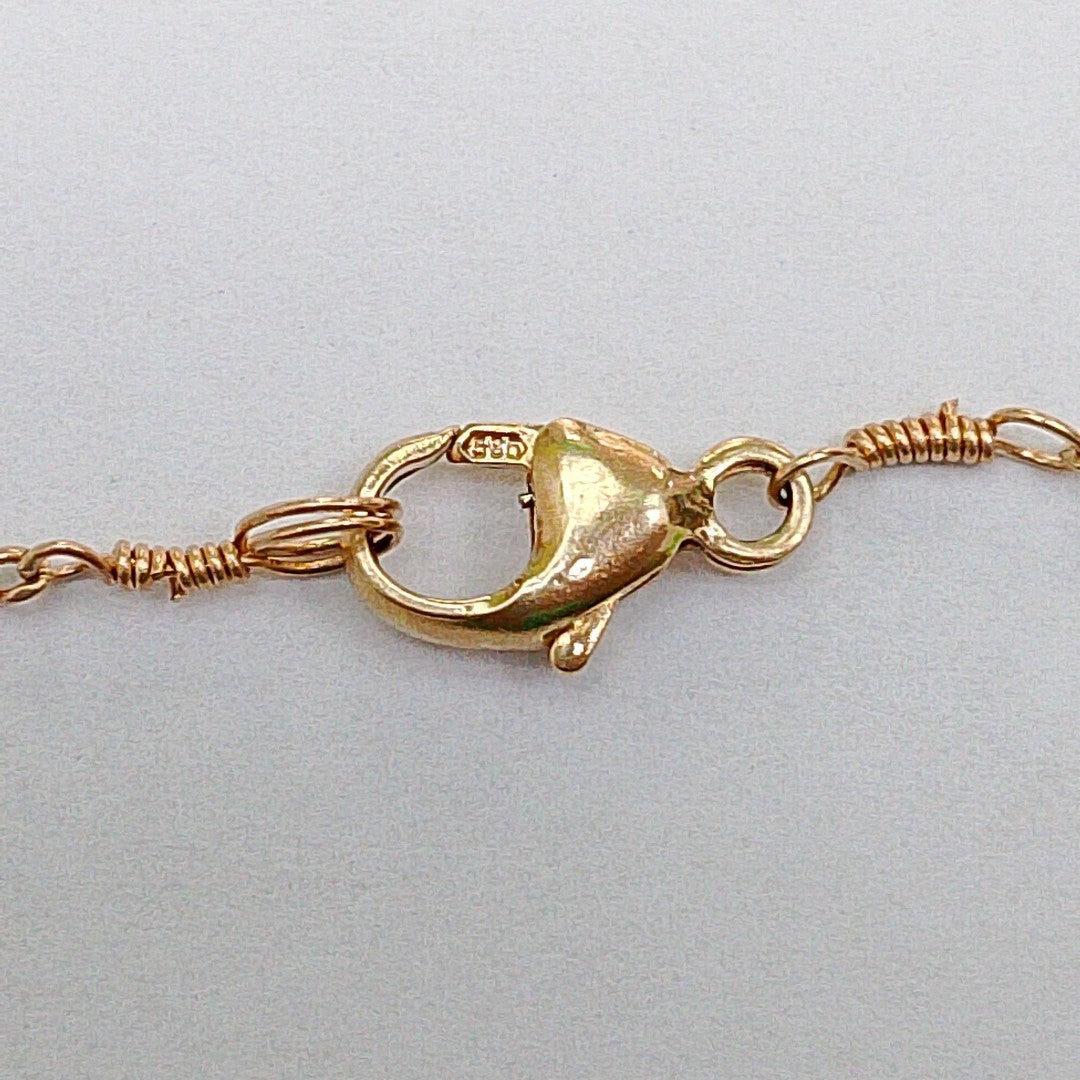 COLLAR ORO 14 K 4.7 GRMS (SEMINUEVO)