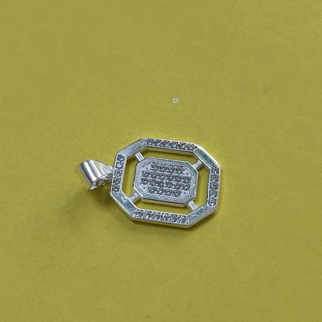 DIJE C/CIRCONIAS PLATA .925 3.4 GR (NUEVO)