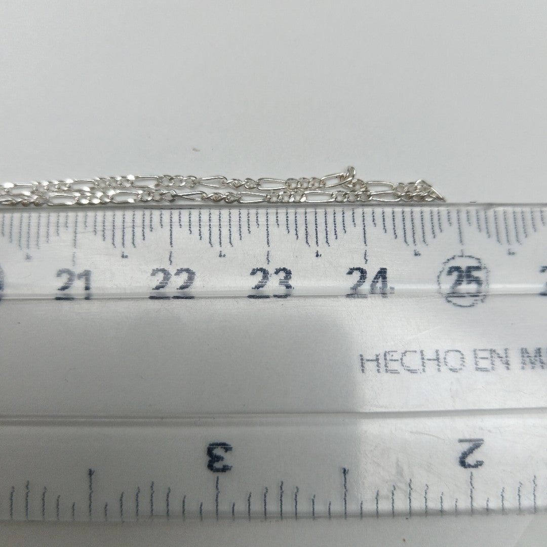 CADENA TEJIDO 3X1 PLATA .925 50 CM 2.2 GR (NUEVO)