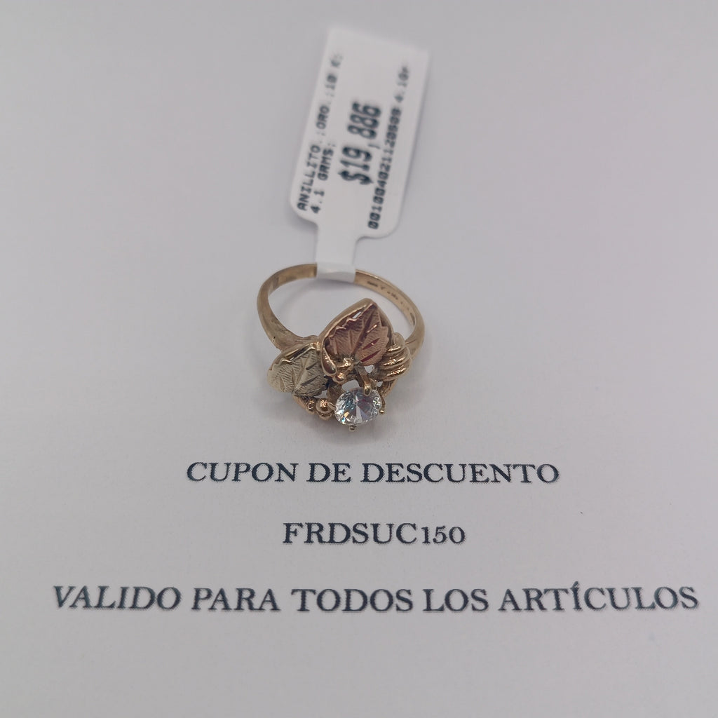 ANILLITO ORO 10 K 4.1 GRMS (SEMINUEVO)