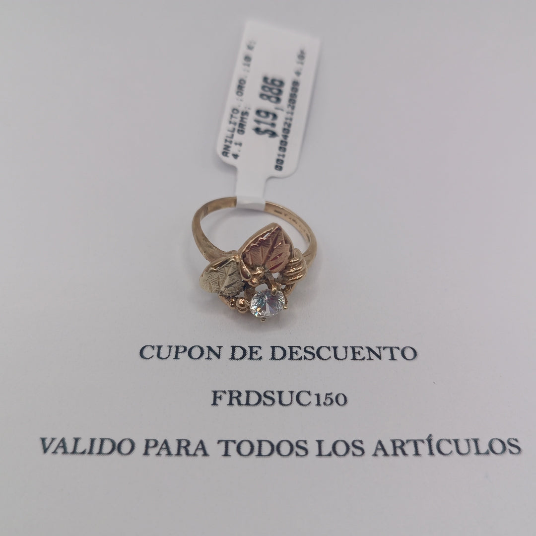 ANILLITO ORO 10 K 4.1 GRMS (SEMINUEVO)