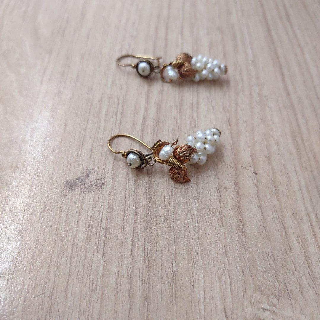 ARETES PAR ORO 10 K 5.2 GRMS (SEMINUEVO)