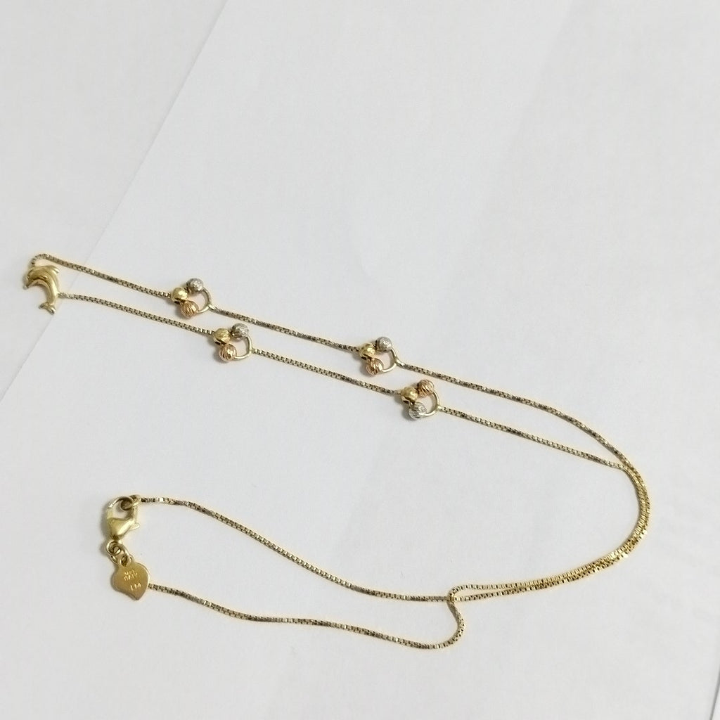 GARGANTILLA ORO 14 K 3,20 GRMS (SEMINUEVO)