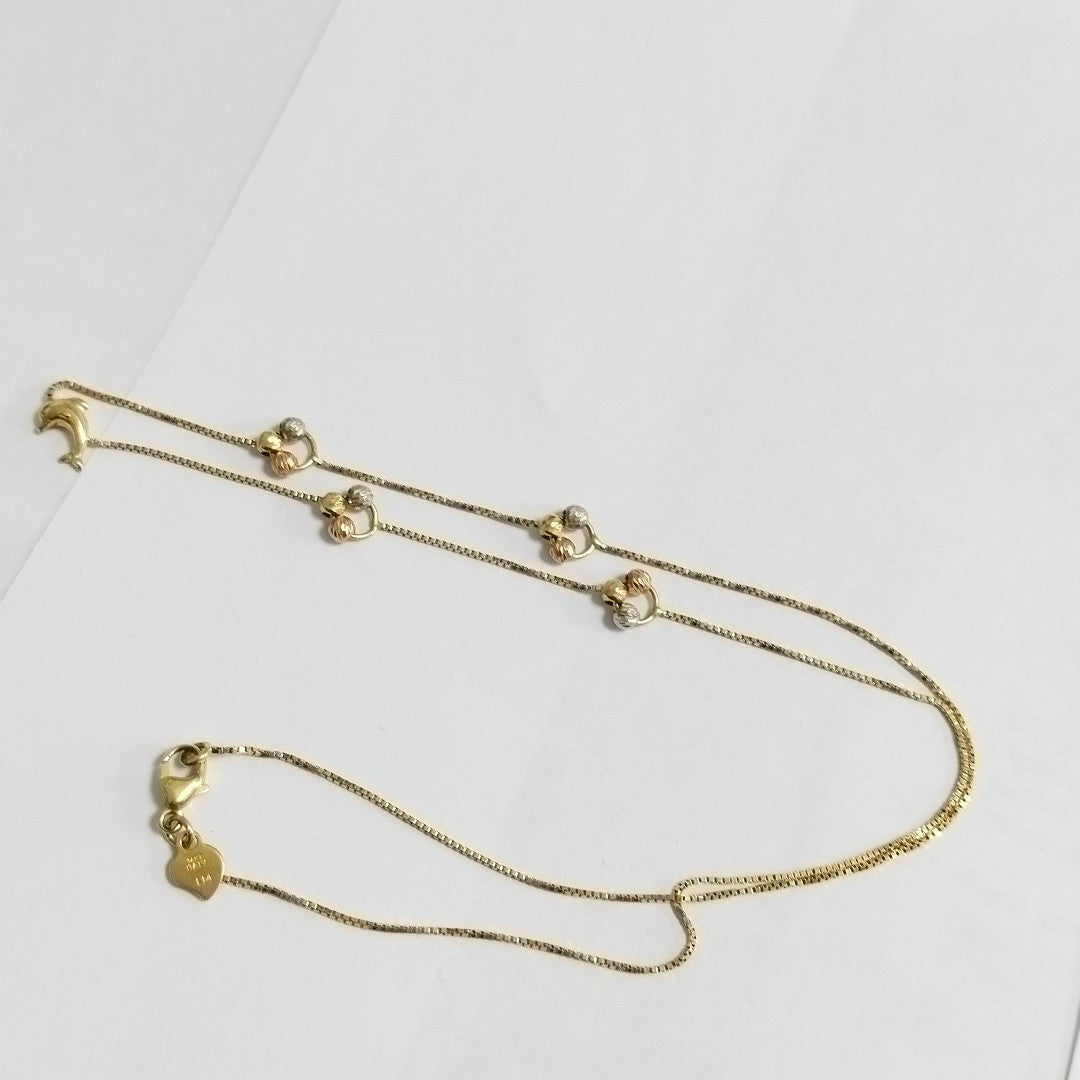 GARGANTILLA ORO 14 K 3,20 GRMS (SEMINUEVO)