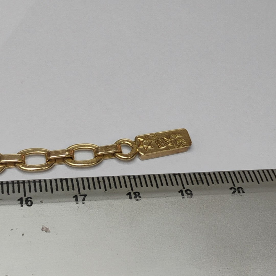 PULSERA ORO 14 K 7.8 GRMS (SEMINUEVO)