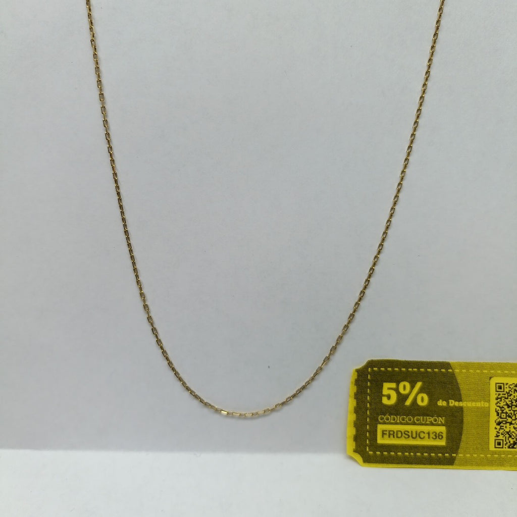 CADENA ORO 14 K 2,70 GRMS (SEMINUEVO)