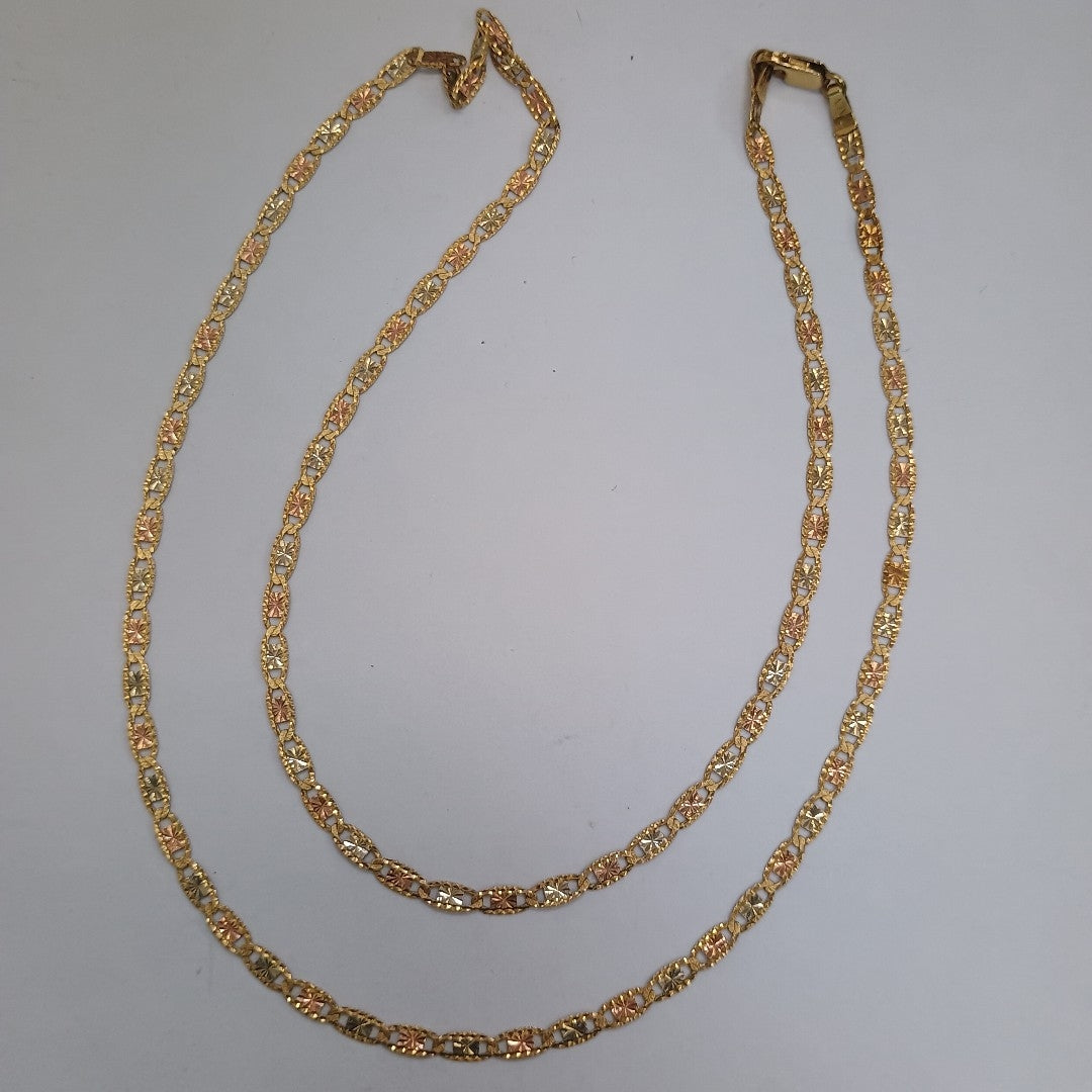 CADENA ORO 14 K 3.8 GRMS (SEMINUEVO)