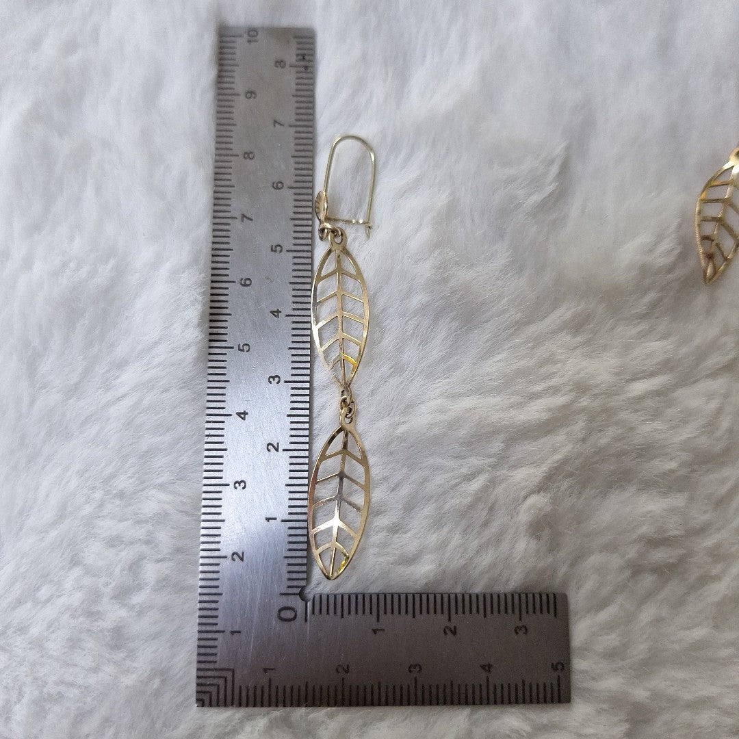 ARETES PAR ORO 10 K 2.1 GRMS (SEMINUEVO)