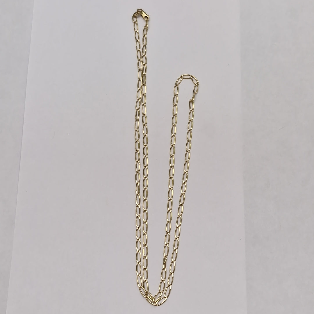 CADENA ORO 10 K 3.7 GRMS (SEMINUEVO)