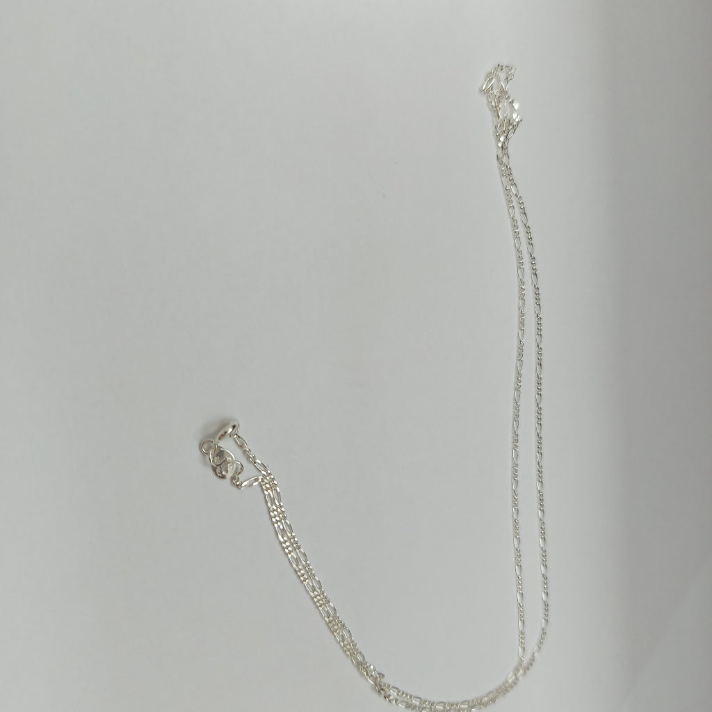 CADENA TEJIDO 3X1 PLATA .925 55 CM 2.3 GR (NUEVO)
