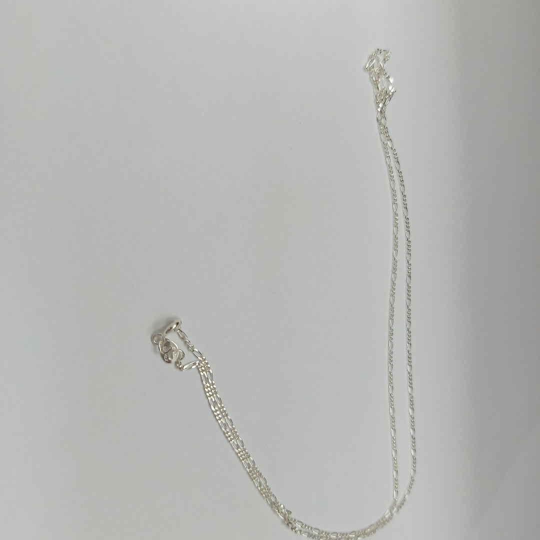 CADENA TEJIDO 3X1 PLATA .925 55 CM 2.3 GR (NUEVO)