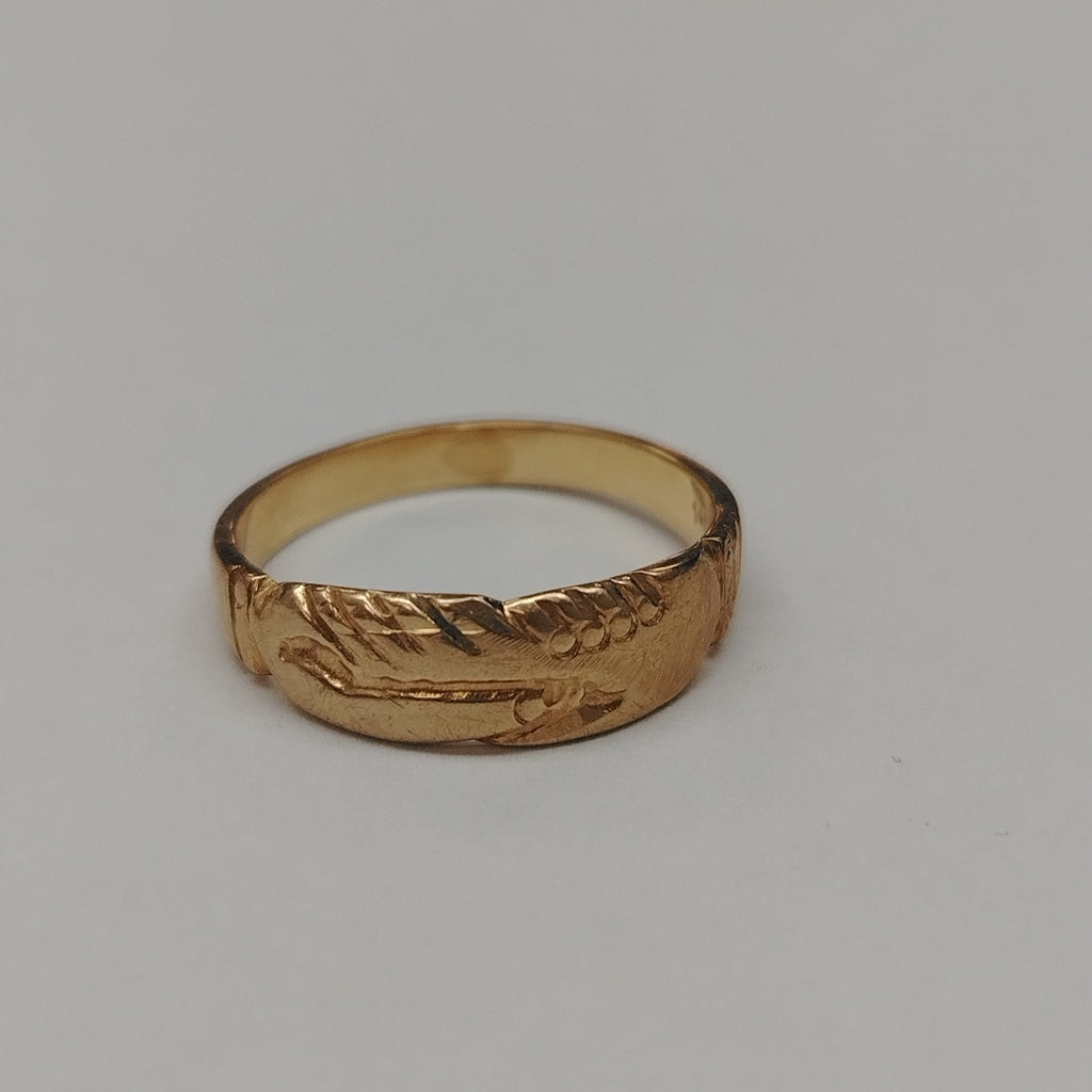 ANILLO ORO 14 K 2,60 GRMS (SEMINUEVO)