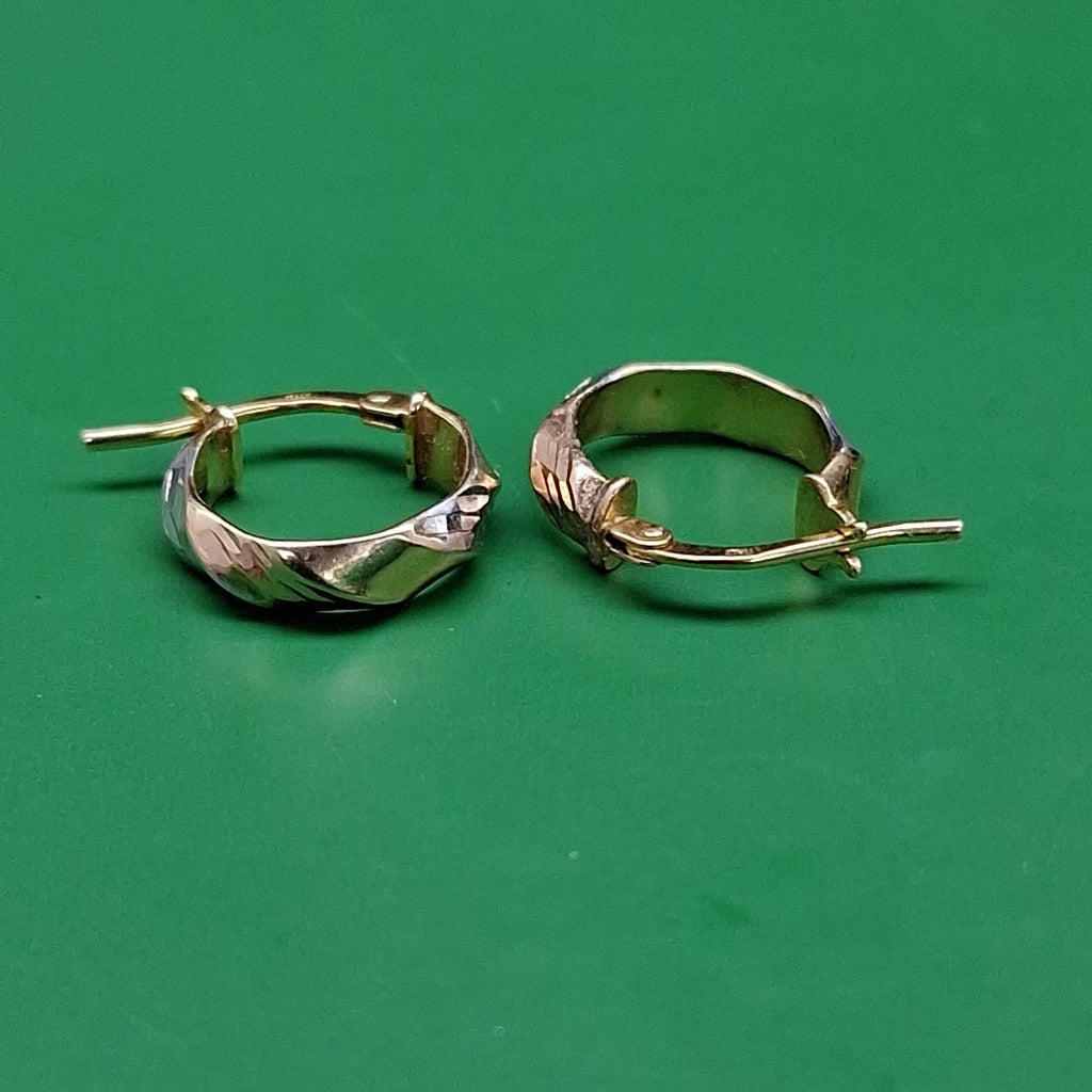 ARRACADAS PAR ORO 14 K 1.3 GRMS (SEMINUEVO)